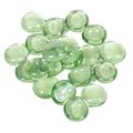 Dagan Dagan GB-LHTGNIR 0.75 in. Fire Beads; Light Green Iridescent GB-LHTGNIR